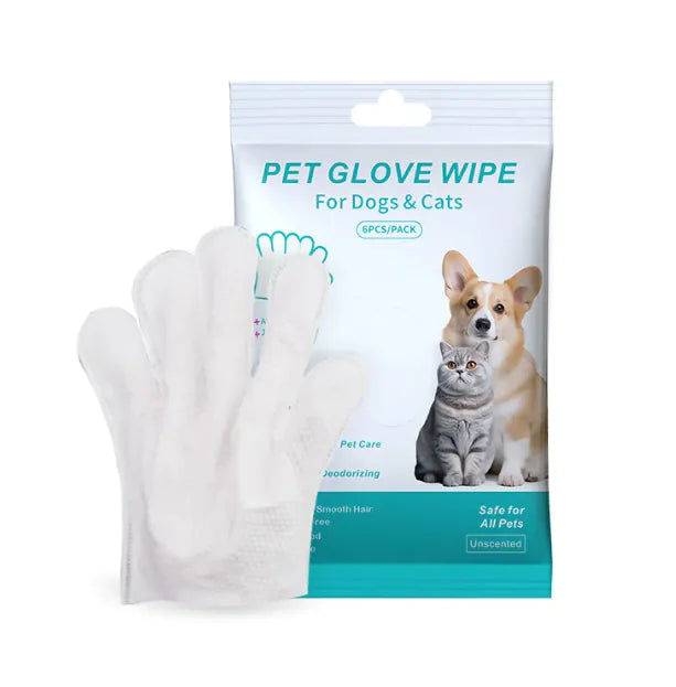 Pet Cleaning Gloves &amp; Wipes