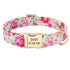 Hund halsband set - Pink Collar / Small