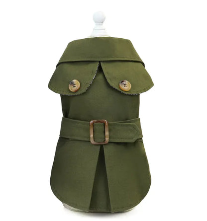 Pet Style Parka - Army Green / S