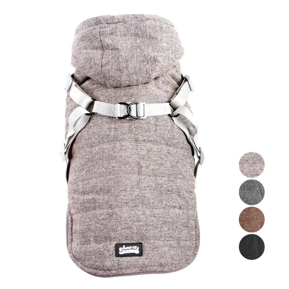 Cozy Winter Pet Harness - Pet Modesti