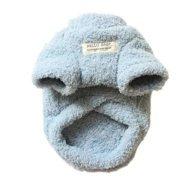 Plush Winter for Dogs - Blue / XL