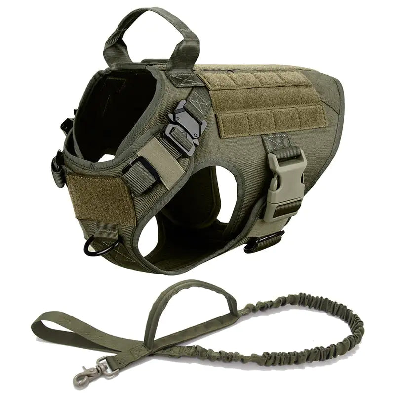 Tactical Harness millitary K9 Snabbkopplingssele - Pet Modesti