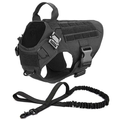 Tactical Harness millitary K9 Snabbkopplingssele - Pet Modesti