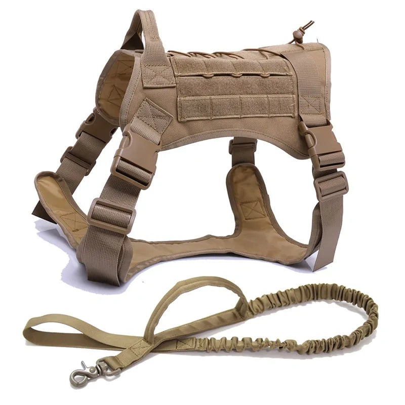 Tactical Harness Millitary K9 - Pet Modesti