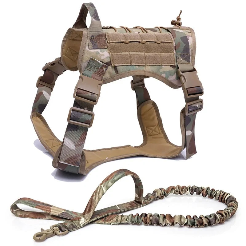 Tactical Harness Millitary K9 - Pet Modesti